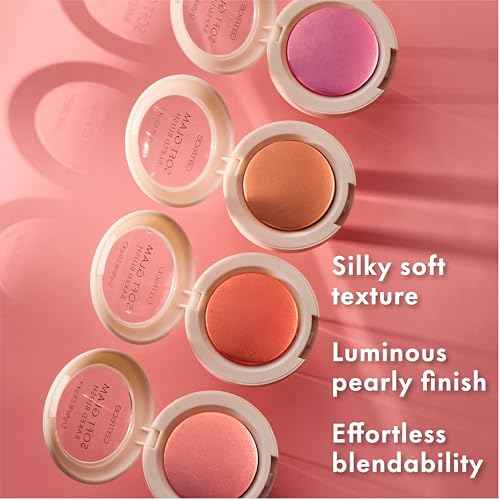 Catrice Soft Glam Baked Blush | Luminous, Lightweight Powder for Buildable Color | Vegan & Cruelty Free (010 | On Cloud Pink)