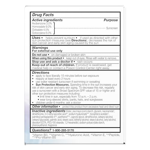 Olay Super Cream with Sunscreen SPF 30 (1.7 oz) + Super Serum (1.0 oz) - Utimate Lightweight Face Moisturizer - Vitamin C & E, Hyaluronic Acid, Niacinamide - Hydrate, Smooth, Brighten, Firm