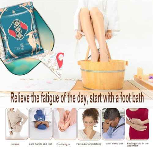 30 Bags Herbal Foot Soak Bag Set,31.74oz Herbal Foot Bath Spa Powder Kits Foot Reflexology Relax ,Mugwort,Ginger & Safflower 900g