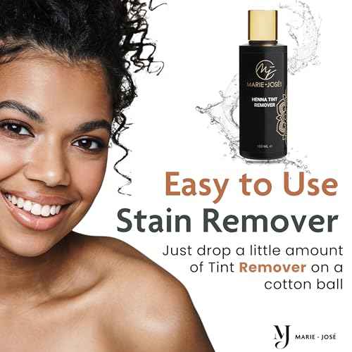 Henna Tint Remover - Gentle & Versatile Hair Dye Stain Remover - Marie-Jos? (5 fl.oz)