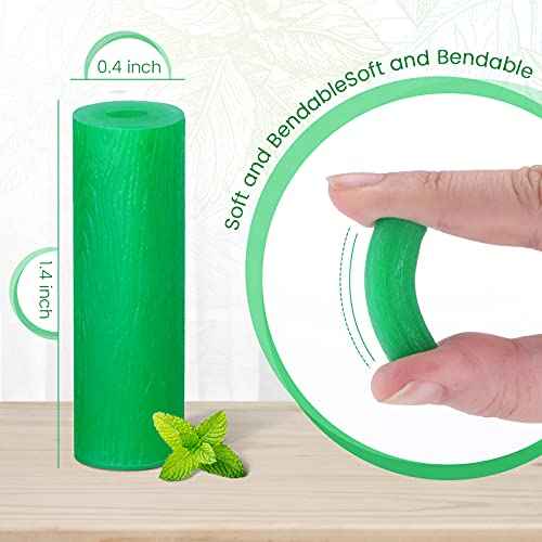 Aligner Chew for Invisalign ? 20 Mint-Chew & 2 Removal Tools, Food-Grade Silicone, Flexible & Durable Aligner Seater for Clear Aligners, Orthodontic Accessories