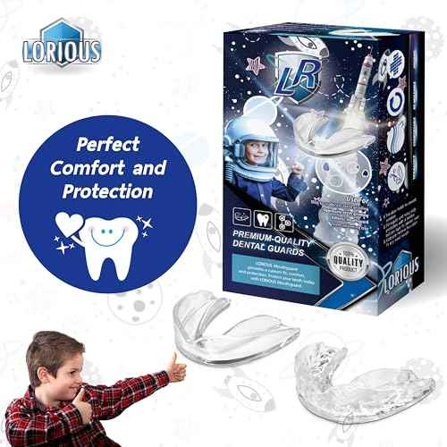 Moldable Mouth Guard for Teeth Grinding and Clenching ? Custom Fit, Boil and Bite, Night and Day Use, 6 Pack in 2 Sizes for Kids and with Small Mouths