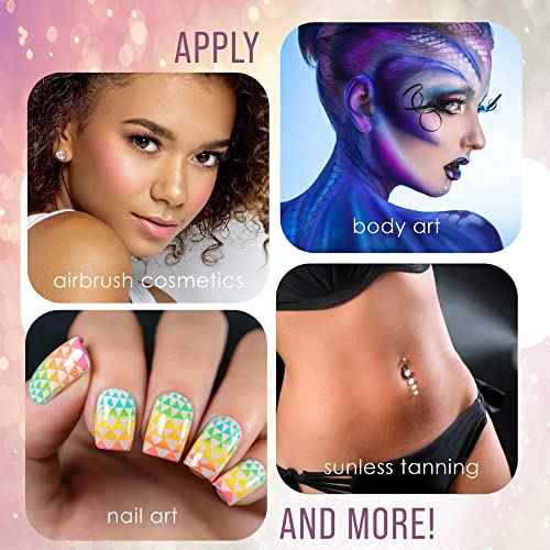 Belloccio Cordless Handheld Airbrushing Makeup System Only - 15 to 30 PSI, Rechargeable, Multiple Uses Cakes, Hobby, Art, Crafts