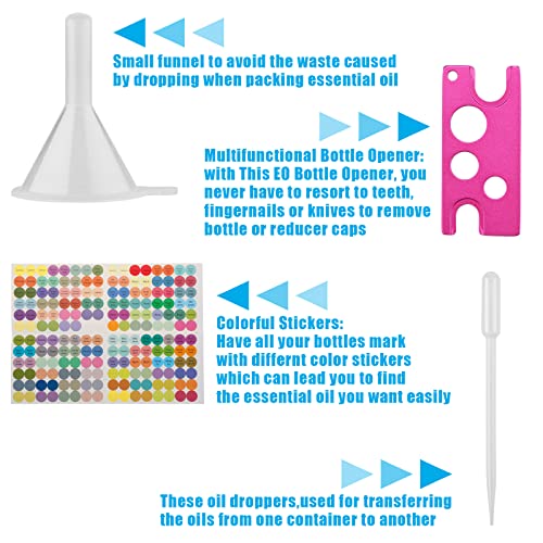 FITNATE Essential Oil Storage,Lotus 56 Bottles Essential Oil Case Shockproof, Waterproof and Durable, Holding 5/10/15 ml Bottles, Essential Oils Travel Case for Young Living Oils,Doterra Containers