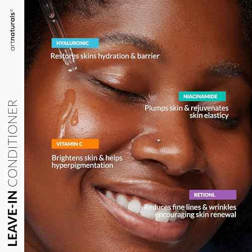 Vitamin C Serum Skin Care 4-Piece Set: Includes Retinol, Hyaluronic Acid & Niacinamide ? Anti-Aging, Skin Brightening, Hydrating, Wrinkle Reduction, Dark Spot Corrector ? 3-Month Supply ? artnaturals