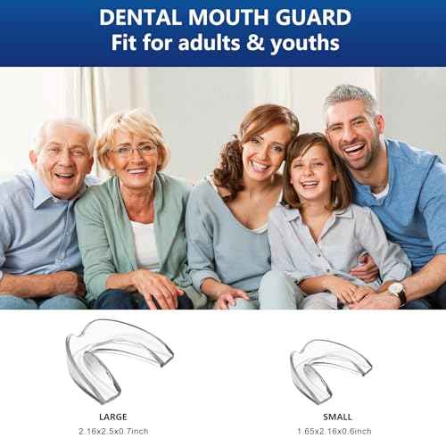 Mouth Night Guards for Teeth Grinding, Mouthguards for Grinding of Teeth, Mouth Guard for Clenching Teeth at Night with 12 Cleaning Tablets