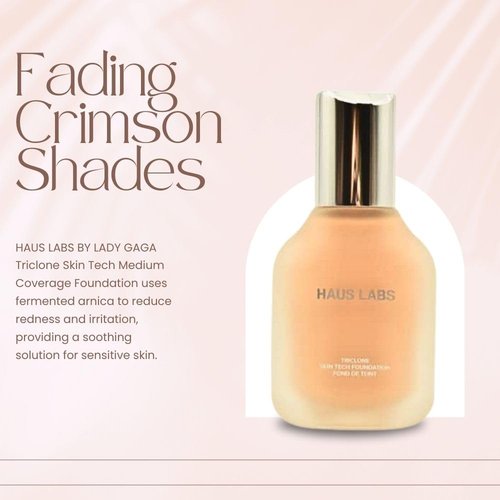 HAUS LABS BY LADY GAGA Triclone Skin Tech Medium Coverage Foundation with Fermented Arnica 130 Light Warm