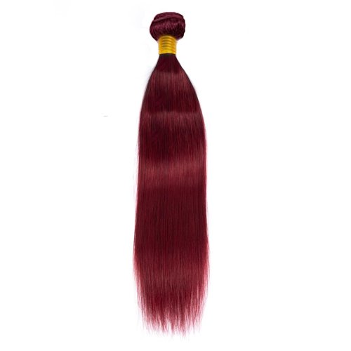 Labamiya Human Hair Bundles 20 22 24 Inch Straight Burgundy 99J Bundles Human Hair 11A Brazilian Virgin Quick Weave Hair for Black Women
