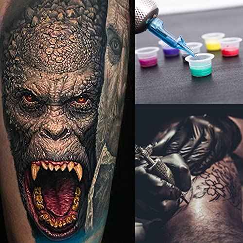 Ink Caps - 300Pcs Mixed Disposable Plastic Pigment Ink Caps Cups(Small#8,Medium#11,Large#15) ¡¦ ¡¦¡¦