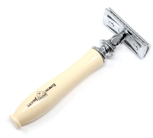 Edwin Jagger Chatsworth Traditional Safety Razor (Ivory)