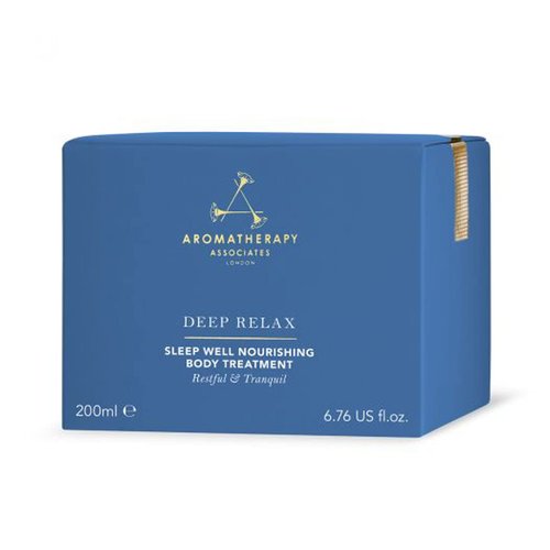 Aromatherapy Associates Deep Relax Body Treatment. Nourishing Body Cream for Soothed and Supple Skin. Made with Vetivert, Chamomile and Sandalwood Essential Oils (6.76 oz)
