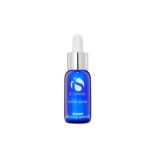 iS CLINICAL Active Serum - Helps visibly even skin tone, Excellent for acne-prone skin, Anti-Aging, Face Serum, 0.5 Fl Oz