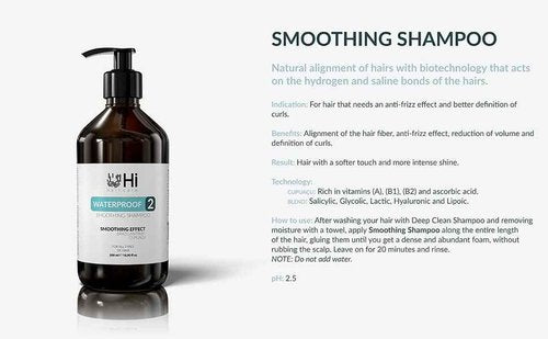 Hi Hair Care - Hair Straightener Set - Keratin Hair Treatment Straightening, Products, Detox, Straight Hair, Keratin Hair Treatment, Anti Frizz - Up to 10 applications