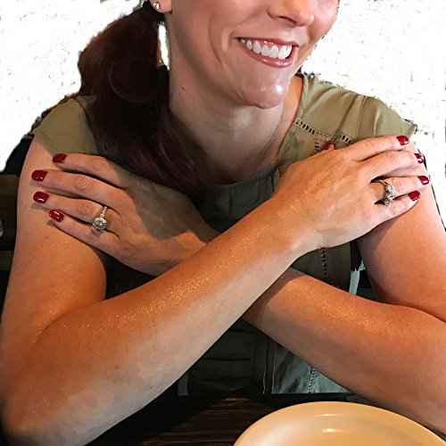 GLIMMER GODDESS Organic Body Shimmer Lotion - Super Level 3 Gold Body Shimmer, 8 oz