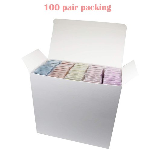 FARRED Wholesale False Lashes 100 Pairs 10 Styles Medium Length Vegan Eyelashes Fluffy Volume Strip Lashes Bulk 10 Portable Boxes Fake Eyelashes Mixed Natural Look 3D Faux Mink Lashes (mix 100pair)