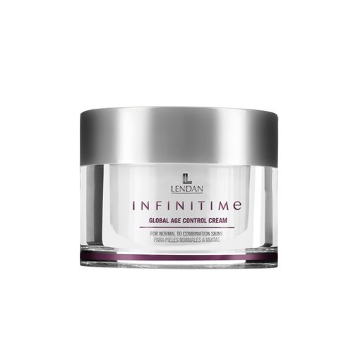 Lendan - Facial Cream - Global Age Control Cream Infinitime - 50 ml - for Normal and Combination Skin - Lightweight Hydration - Supports Skin’s Natural Firmness