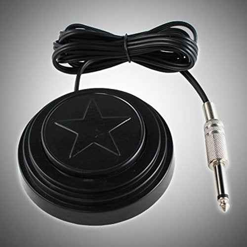 1TattooWorld New PRO 360¡Æ Round Star Tattoo Foot Pedal Switch Equipment Supply 5'ft, OTW-P210-3