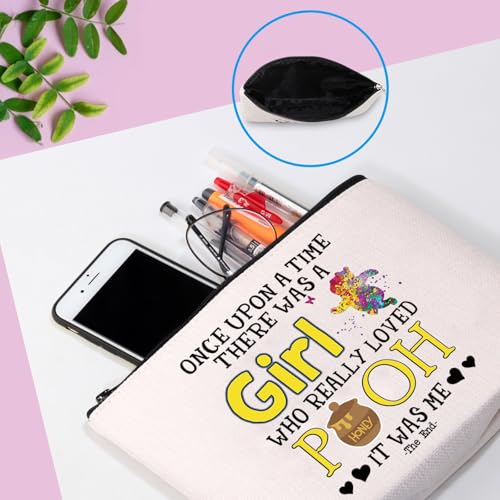 GJTIM Movie Inspired Bear Travel Bag Bear Accessories Bear Zipper Pouch for Bear Lovers (Loved P)