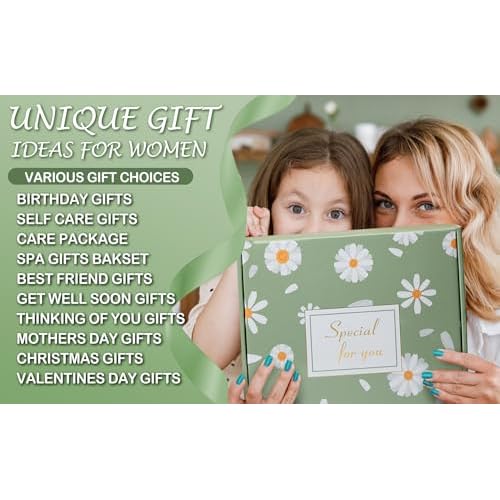 Care Package for Women Get Well Gift Baskets After Surgery Birthday Gifts Self Care Relaxing Spa Thinking of You Blanket