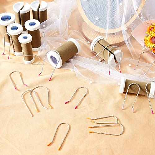 20 Pieces Assorted Hot Roller Clips Replacements, Fits Most Sized Rollers Curlers (Large, Medium, Small)