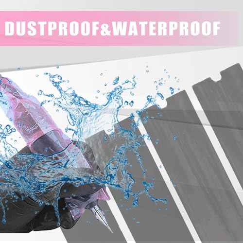 Large Machine Covers - LEEYUKA 400pcs Black Pen Covers Disposable Tattoo Pen Bags Tattoo Machine Sleeves For Tattoo Pen Supplies