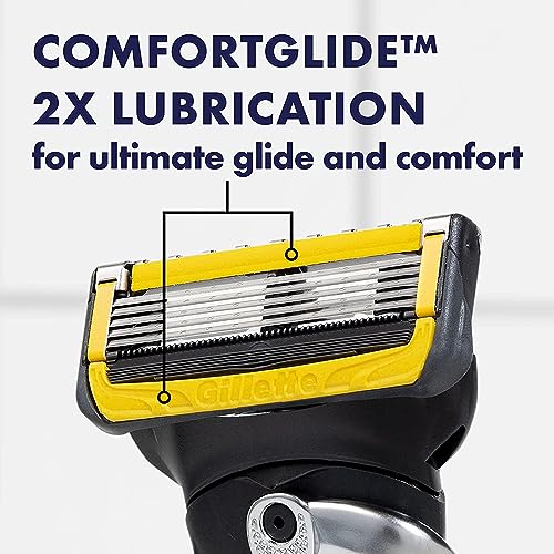 Gillette ProGlide Shield Premium Edition Razors for Men, 1 Gillette Razor, 8 ProShield Razor Blade Refills, 1 Travel Case