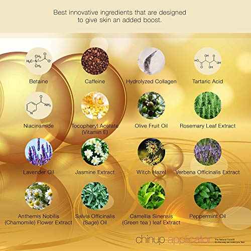 Ultimate Chin up Applicator, Face Wrap. It Works for Double Chin Reduction, Chin & Neck Slim, Shape and Firming. Box 5 Wraps (Masks)