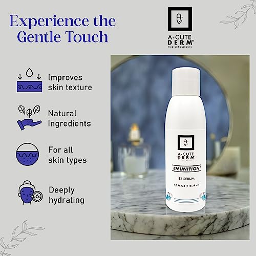 A-Cute Derm Emunition¢ç E2 Serum Hydrator Helps The Loss of Moisture in The Skin (4 oz)