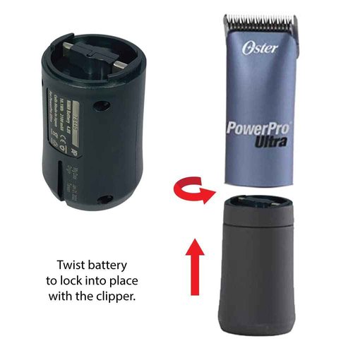 Artisan Power Clipper Battery Replacement for Oster Cordless Clippers | Powerpro & Powerpro Ultra | 60% More Capacity | Lithium-ion Cordless Clipper