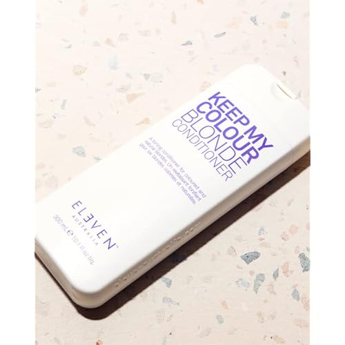 ELEVEN AUSTRALIA Keep My Colour Blonde Conditioner - Purple Conditioner for Blonde & Silver Hair, Color Protecting & Toning, Neutralizes Brass for Women & Men, Sulfate Free, Vegan