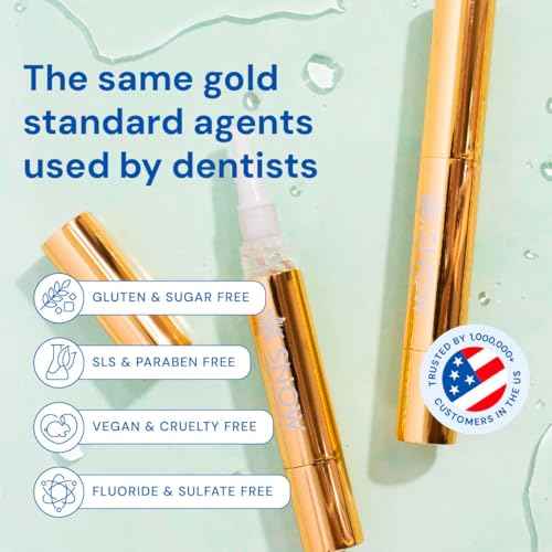 Snow Extra-Strength Teeth Whitening Serum - Oral Care Teeth Whitener Pen - Whitening Pen for Stain Removal & Whiter Teeth - Tooth Whitener with Potassium Nitrate and Hydroxyapatite - 2 Pack