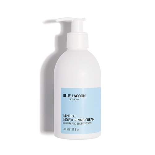 Blue Lagoon Skincare Mineral Moisturizing Cream – Psoriasis Cream & Psoriasis Treatment for Skin – Hydrates Dry Skin, Lightweight, Fragrance-Free, 300ML