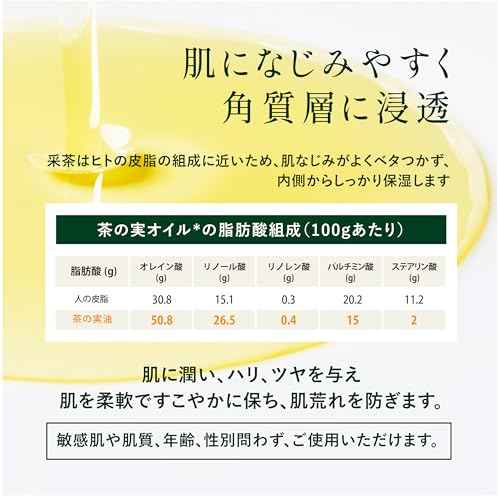 采茶 SAICHA ~ CH Facial Oil Essence Containing 400 Pieces of Tea Seeds