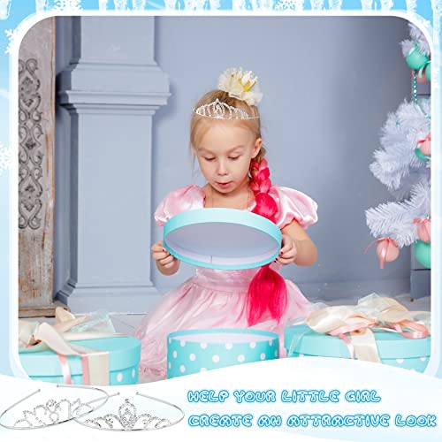 32 Pack Girls Crystal Tiara Crown Rhinestone Princess Queen Crown Women Toddler Kids Tiara Headband for Birthday Parties Wedding Prom Bridal Pageant