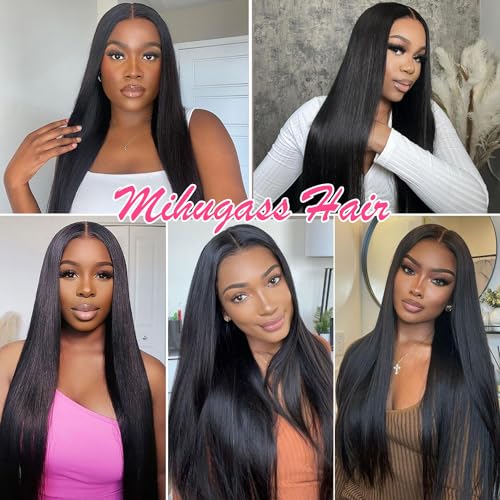 Injected Clip in Extension Human Hair Invisible Clip Ins for Women Brazilian Injected Clip ins Human Hair Natural Color 8 Pcs with 18 Clips 120g/Set (18 inch)