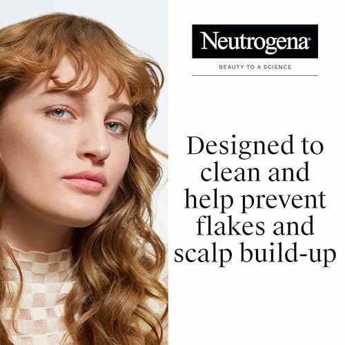 Neutrogena T/Sal Therapeutic Dandruff Shampoo, Scalp Build-Up Control, 3% Salicylic Acid, Scalp Psoriasis Treatment, Seborrheic Dermatitis Shampoo, Clears & Controls Flakes, Fragrance Free, 4.5 fl oz