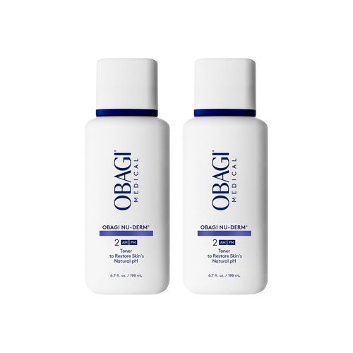 Obagi Nu-Derm Toner – Alcohol-Free, Balancing Nondrying Toner with Witch Hazel & Aloe Vera, Safe for Sensitive Skin – Two Pack, 2 * 6.7 oz