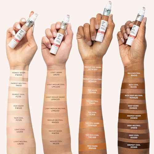 IT Cosmetics Do It All Radiant Concealer ¡©¡©? Makeup Concealer ? Hydrate & Brighten ? Creaseless Medium Coverage & Radiant Finish ¡©¡©? Niacinamide & Hyaluronic Acid - 0.2 Fl Oz