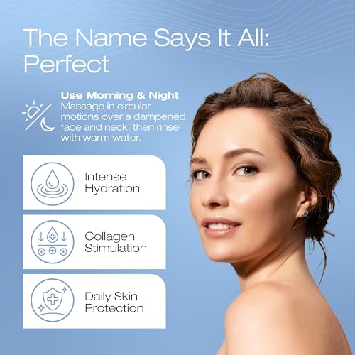 Moisture Perfect Daily Hydrator - Face Moisturizer, Anti aging Face Cream for Fine Lines & Wrinkles, Fragrance-free, Paraben Free (1 .7 Oz)