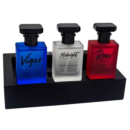 RawChemistry - A Pheromone Infused Mens Cologne Gift Set - Set of 3 Colognes