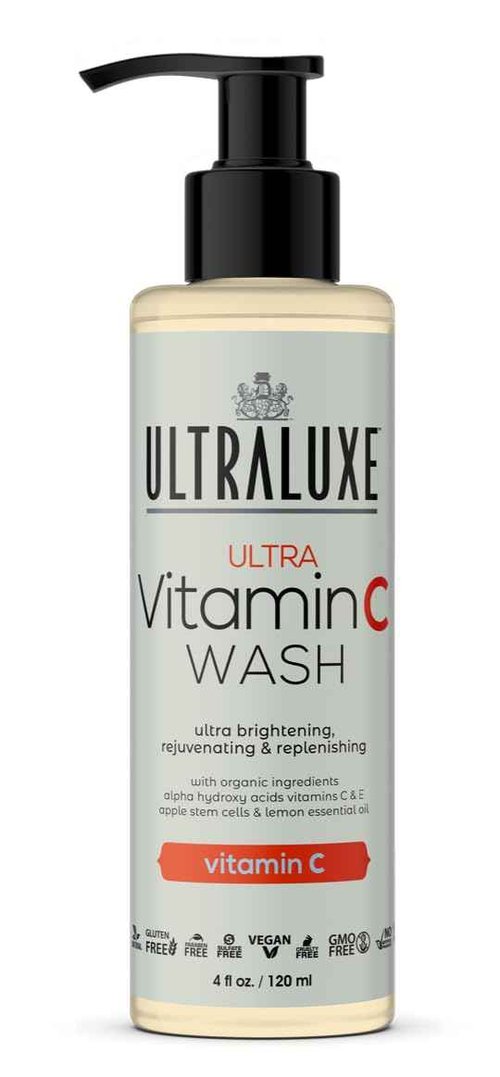 UltraLuxe Anti-Aging Ultra Vitamin C Cleanser, 4 Fl Oz