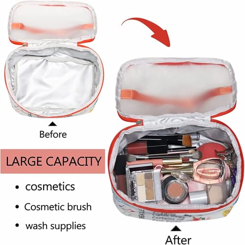 PXTIDY Comedy Cartoon TV Show Merchandise Gifts Belcher cosmetic Bag Couple Gifts Burgers Style Gift For Bob's Fans