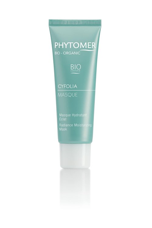 Phytomer Cyfolia Organic Face Moisturizer Mask | Hydrating Wash Off Mask | Certified Organic | Skin Plumping, Restoring | For More Radiant, Hydrated, Refreshed Skin | 50 ml