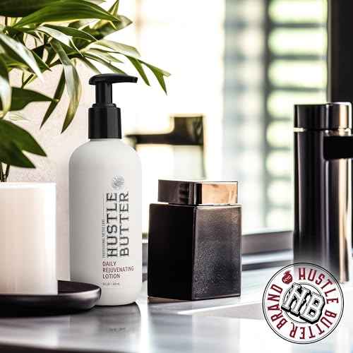 Hustle Butter Tattoo Aftercare - Daily Moisturizing Lotion - Naturally Derived Vegan Cruelty Free - Everyday All Over Use for Tattoos - 9 fl oz