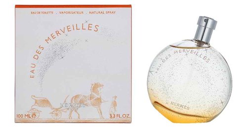 Hermes Eau Des Merveilles Eau De Toilette Spray 3.3 Oz / 100 Ml for Women