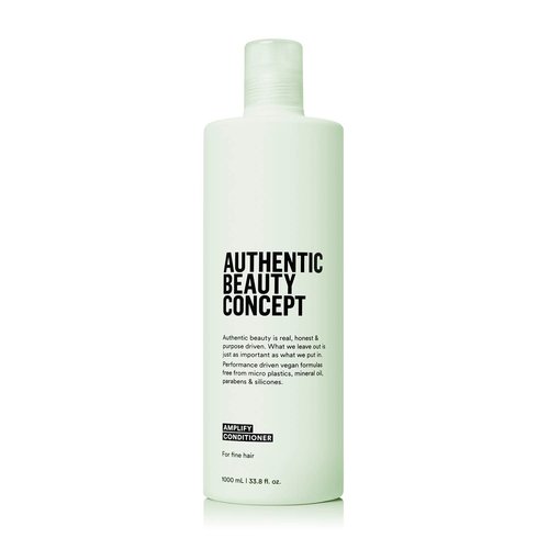 Authentic Beauty Concept Amplify Conditioner | Volumizing Conditioner for Fine Hair | Increases Body & Volume | Vegan & Cruelty-free | Silicone-free | 33.8 fl. oz.