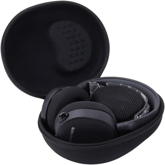 Aenllosi Hard Storage Case for SteelSeries Arctis 1 3 5 7 7X 7P+ 9 9X PRO Gaming Headset (Black)