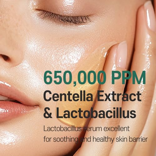Pre Lacto Blacklabel Balance B Serum | CICA-EXO & 650,000ppm Fermented Centella | Waterless K-Beauty Serum with Lactobacillus & French Phycosaccharide for Hydration & Glass-Skin Glow (50ml)