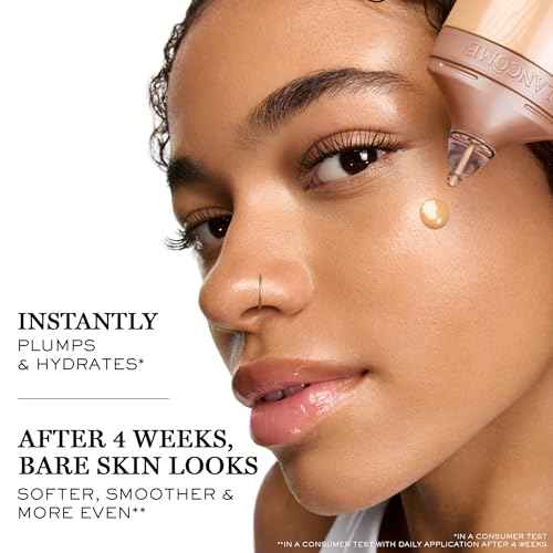 Lanc?me Id?le 3 Serum Supertint Skin Tint - Dewy, Even tone with Niacinamide and Hyaluronic Acid for 24HR - Sheer to Buildable Coverage