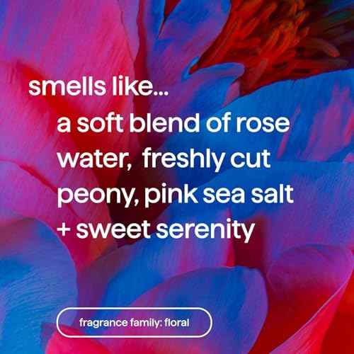 Method Body Lotion, Pure Peace, Rose Water, Peonies + Pink Sea Salt notes, 24 Hours of Moisture, 14 oz
